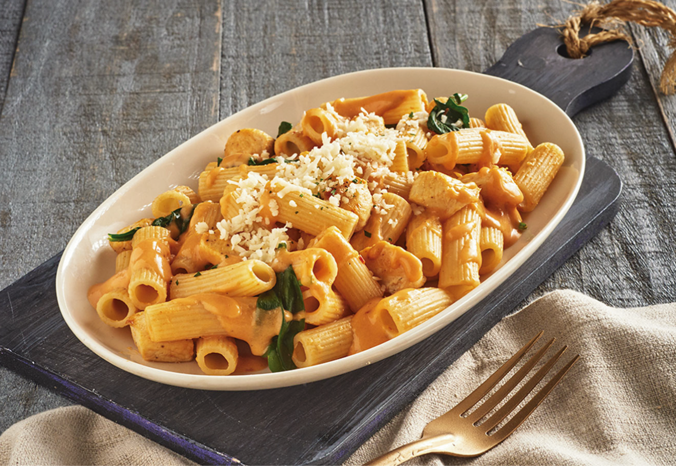 Pasta con chipotle